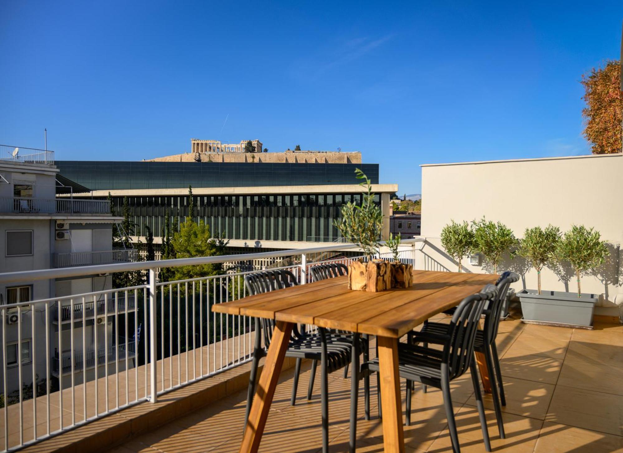 Acropolis View Deluxe Penthouse & Luxury Apartments Афины Экстерьер фото